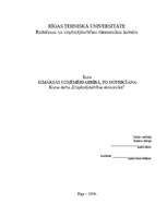 Referāts 'Izmaksas uzņēmējdarbībā, to noteikšana', 1.