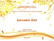 Prezentācija 'Salvador Dali', 1.