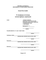 Diplomdarbs 'E-risinājumu ieviešana aeronavigācijas uzņēmumā', 1.