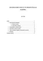 Referāts 'Disciplinārsodi un to pielietošanas kārtība', 1.