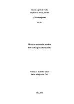 Referāts 'Viesnīcas personāla un viesu komunikācijas raksturojums', 1.