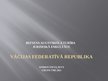Prezentācija 'Vācijas Ferderatīvā republika', 1.