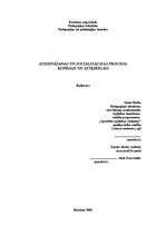 Referāts 'Audzināšanas un socializācijas process: kopējais un atšķirīgais', 1.