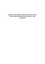 Referāts 'Klasiskās ekonomiskās skolas zinātnisko uzskatu sistēmas pirmsākumi: Ādams Smits', 1.