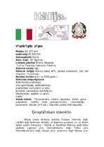 Referāts 'Itālija', 1.