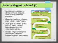 Prezentācija 'E-komercijas platforma Magento', 5.