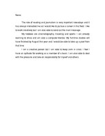 Paraugs 'Motivation Letter', 1.