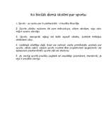 Referāts 'Sports skolēnu dzīvē', 6.