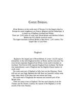 Referāts 'Great Britain', 1.