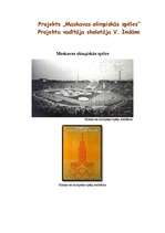 Referāts 'Maskavas Olimpiskās spēles', 2.