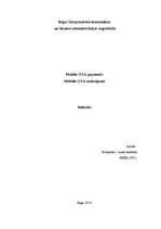 Konspekts 'Mobilie OTA maksājumi', 1.