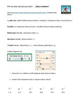 Paraugs 'Pētnieciskais laboratorijas darbs „Slīps sviediens”', 1.