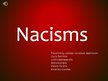 Prezentācija 'Nacisms', 1.