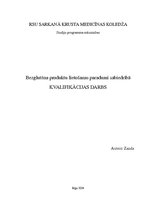 Referāts 'Bezglutēna produktu lietošanas paradumi sabiedrībā', 1.