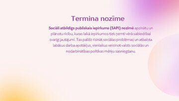 Prezentācija 'Sociāli atbildīgie publiskie iepirkumi.', 2.
