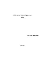 Referāts 'Modernais cilvēks 20. - 30.gadu prozā', 1.
