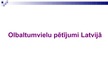Prezentācija 'Olbaltumvielu pētījumi pasaulē un Latvijā', 15.