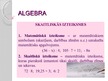 Prezentācija 'Algebra', 5.