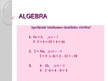 Prezentācija 'Algebra', 9.