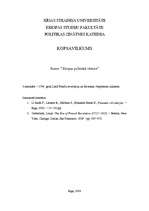 Konspekts '1789.gada Lielā franču revolūcija un tās sekas. Napoleona laikmets', 1.