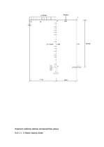 Paraugs 'Statiski noteicamas rāmja aprēķins ar spēku metodi', 2.