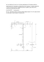 Paraugs 'Statiski noteicamas rāmja aprēķins ar spēku metodi', 15.