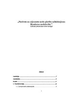 Referāts 'Nocirsto un atjaunoto mežu platību salīdzinājums Kandavas mežniecībā', 1.