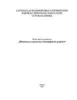 Biznesa plāns 'Ēdināšanas uzņēmuma tehnoloģiskais projekts', 1.