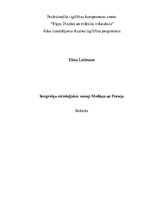 Konspekts 'Sengrieķu mitoloģiskie varoņi Medūza un Persejs', 1.