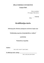 Diplomdarbs 'Kafejnīca "Moreto"', 1.