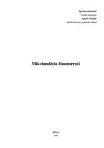 Referāts 'Mikelandželo Buonarroti', 1.