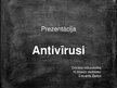Prezentācija 'Antivīrusi', 1.