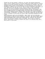 Eseja 'Essay on Football Rules', 1.