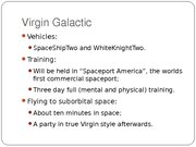 Konspekts 'Space Tourism', 15.