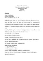 Konspekts 'Ziemassvētku scenārijs "Ruksītis, kurš pazaudēja degunu"', 1.