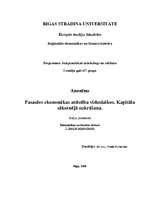 Konspekts 'Pasaules ekonomikas attīstība viduslaikos. Kapitāla sākotnējā uzkrāšana', 1.