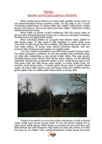 Eseja 'Mans Latvijas karoga stāsts', 1.