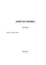 Referāts 'Apbūves tiesība', 1.