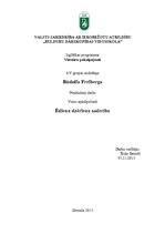 Paraugs 'Ēdienu un dzērienu saderība', 1.