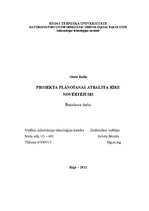 Diplomdarbs 'Projekta plānošanas atbalsta rīku novērtējums', 1.