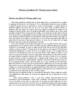 Eseja 'Ministru prezidenta Kārļa Ulmaņa runas analīze', 1.