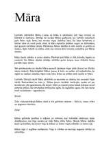 Konspekts 'Latviešu mitoloģijas tēls Māra', 1.