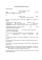 Paraugs 'Auto iegādes līgums', 1.