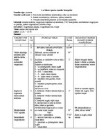 Paraugs 'Sporta stundas konspekts 4.a klasei', 1.