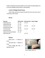 Referāts 'Guest Houses in United Kingdom', 5.