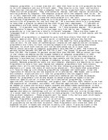 Eseja 'What Computer Programming Is as a Career', 1.