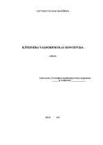 Referāts 'R.Šteinera Valdorfskolas koncepcija', 1.