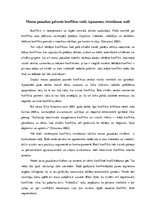 Eseja 'Manas paaudzes galvenie konfliktu veidi, izpausmes, risināšanas veidi', 1.