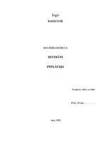 Referāts 'Inflācija', 1.