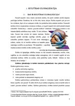 Referāts 'Kultūras globalizācija', 4.